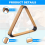 Wooden Billiard Ball Rack Solid Triangle Rack Pool Ball Racks 3
