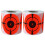 Target Stickers (Qty 125Pcs 3 inch) Self Adhesive Targets 1