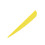Arrows Vanes 4 Inch Plastic Fletching 50 Pack(Yellow) 6