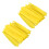 Arrows Vanes 4 Inch Plastic Fletching 50 Pack(Yellow) 1
