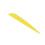 Arrows Vanes 4 Inch Plastic Fletching 50 Pack(Yellow) 2