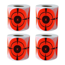 Target Stickers (Qty 500Pcs 3 inch) Self Adhesive Targets