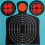 Target Stickers (Qty 125Pcs 3 inch) Self Adhesive Targets 6