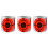 Target Stickers (Qty 125Pcs 3 inch) Self Adhesive Targets 1