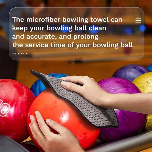 (3-Pack) Microfiber Ground Ball Towel - 8 Inches x 8 Inches 2
