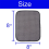 (3-Pack) Microfiber Ground Ball Towel - 8 Inches x 8 Inches 4