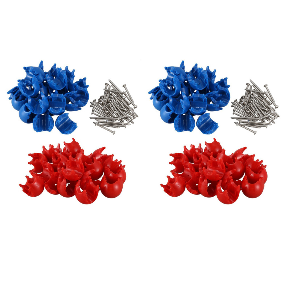 20Pcs Climbing Rope Net 12Mm Plastic Connector Net Buckle Accessories 4712960686670