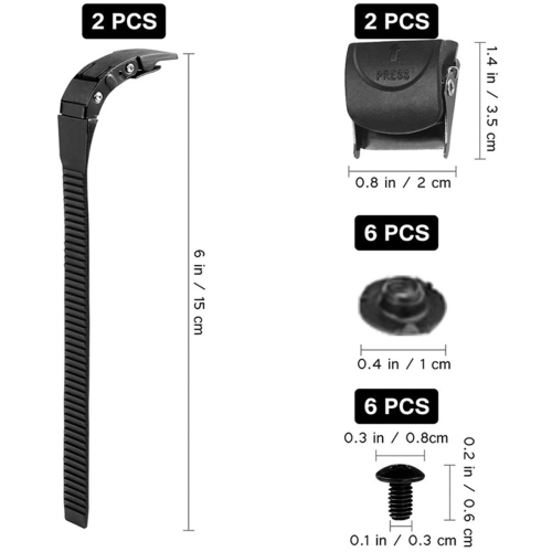 Skate Strap Skating Shoes Energy Strap Skate Strap Buckles Screws 2