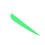 Arrows Vanes 4 Inch Plastic Fletching 50 Pack(Green) 7
