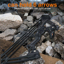 Universal Archery Quiver For Compound Bow Hold 6 Arrows