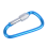 Camping Outdoor D-Ring Carabiner Hook Clip Keychain 6cm 3