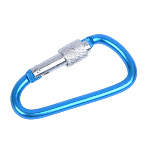 Camping Outdoor D-Ring Carabiner Hook Clip Keychain 6cm 2
