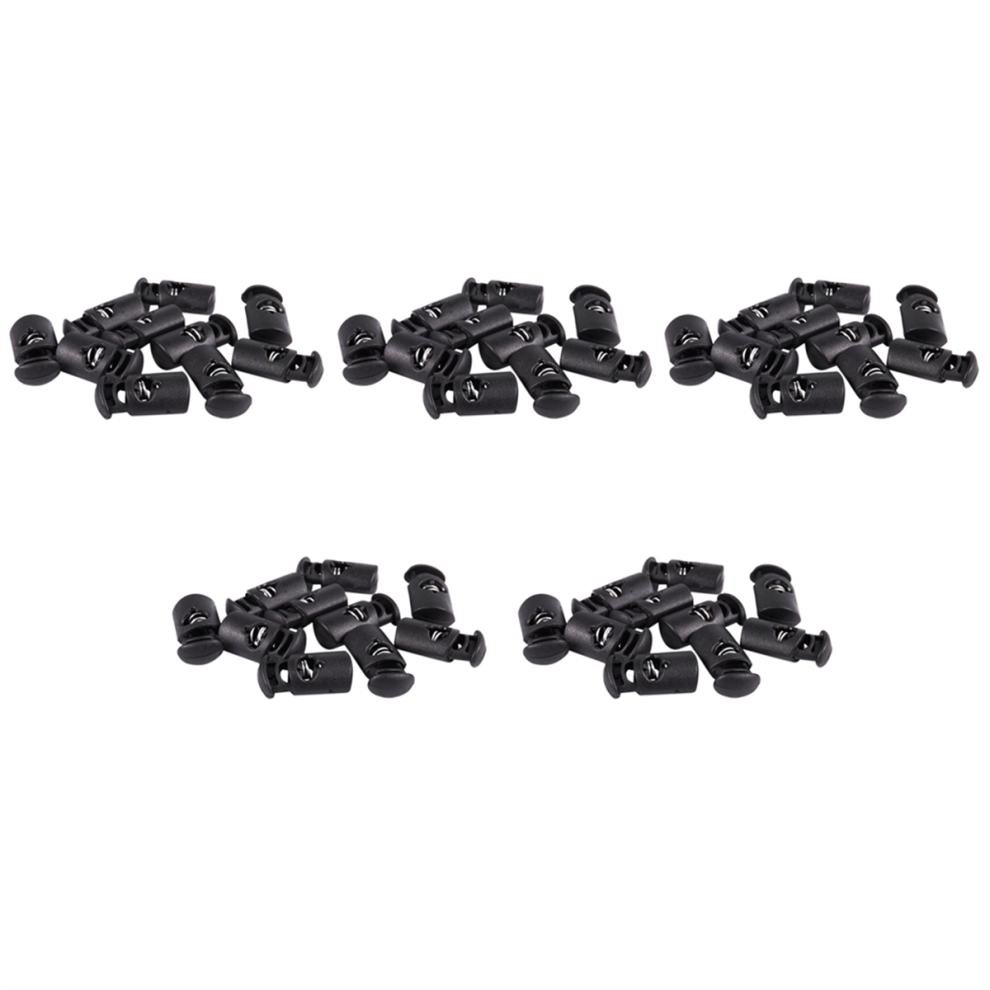 Durchmesser 8 Mm Loch, Kordel Kordelstopper Schwarz, 10 Stueck 4712960687219