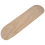 8Inch 8-Layer Maple Blank Double Concave Skateboards Natural Deck 3