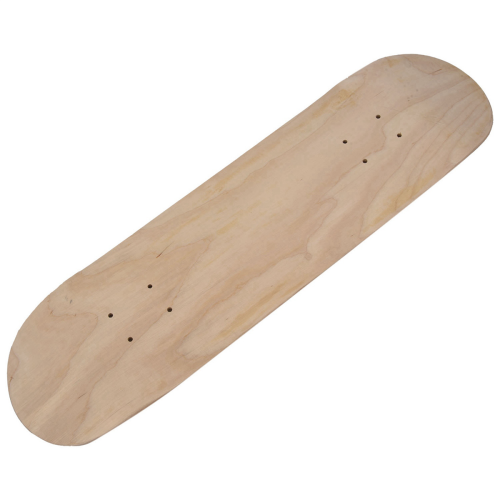 8Inch 8-Layer Maple Blank Double Concave Skateboards Natural Deck 2