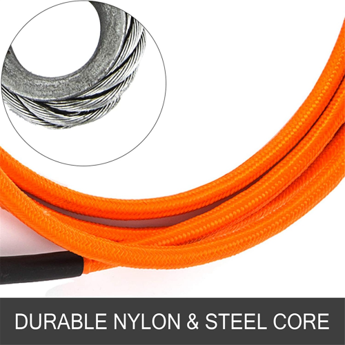 Steel Wire Core Flip Line Kit Adjustable Climbing Positioning Rope 1