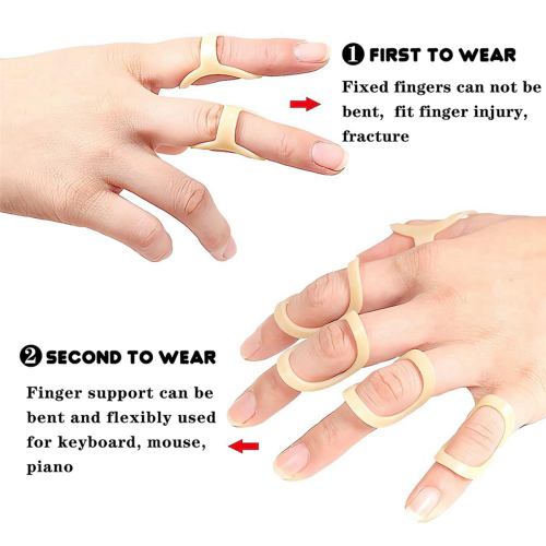 5 PCS Trigger Finger Splint, Support and Protection for Arthritis 2