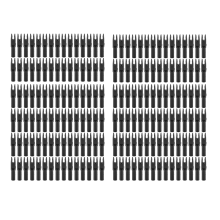 60 Pack Archery Arrows Nock ID 6.2mm Arrows Nocks Insert Tail for DIY