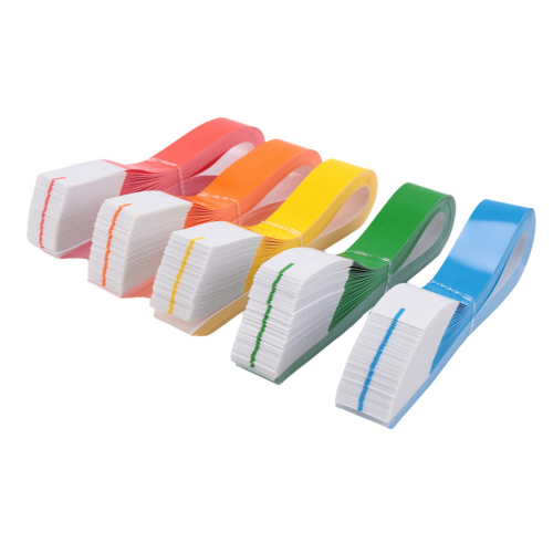 500 Pieces Colored for Events Wrist Bands Paper Bracelets 1