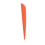 Arrows Vanes 4 Inch Plastic Fletching 50 Pack(Orange) 7