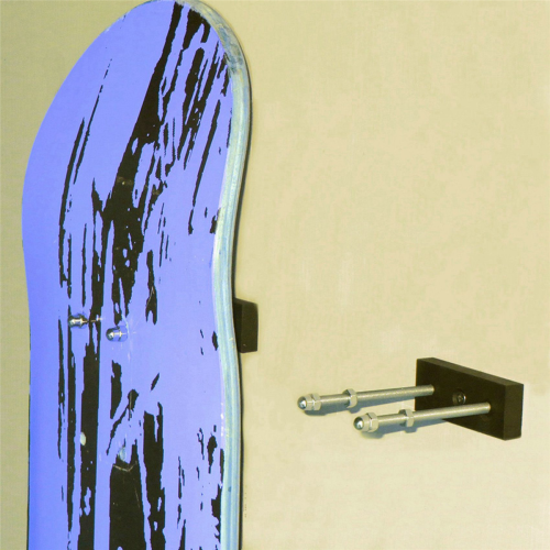 6 Pack Skateboard Floating Deck Display Wall Mount Rack Holder 2