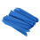Arrows Vanes 4 Inch Plastic Fletching 50 Pack(Blue) 2