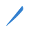 Arrows Vanes 4 Inch Plastic Fletching 50 Pack(Blue) 6