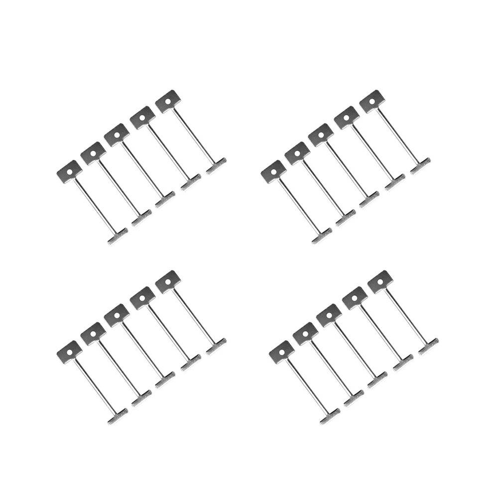 200Pcs Tile Leveling System For Tile Laying Reusable Steel Needles 4712751294923