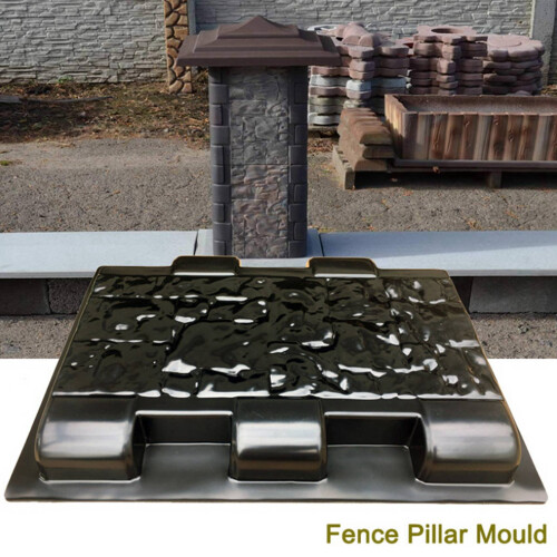 Irregularly Cement Mold Plastic Brick Stone Concrete Mould Decorative 2