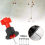 200Pcs Tile Leveling System for Tile Laying Reusable Steel Needles 4