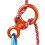 Aluminum Alloy Downhill Equipment for Climbing Device, Orange 3