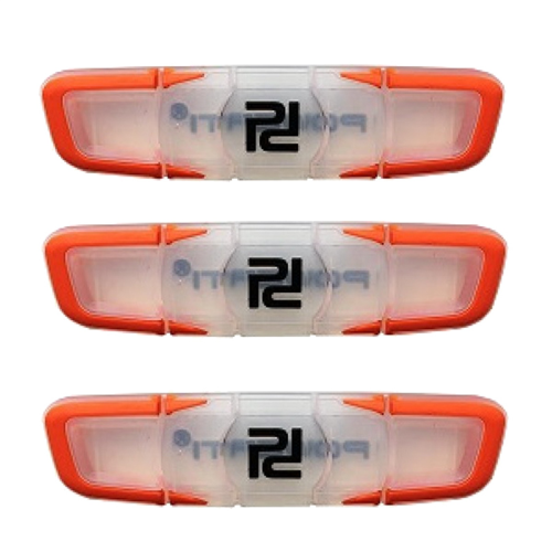 6Pcs Long Tennis Racket Shockproof -Orange 1