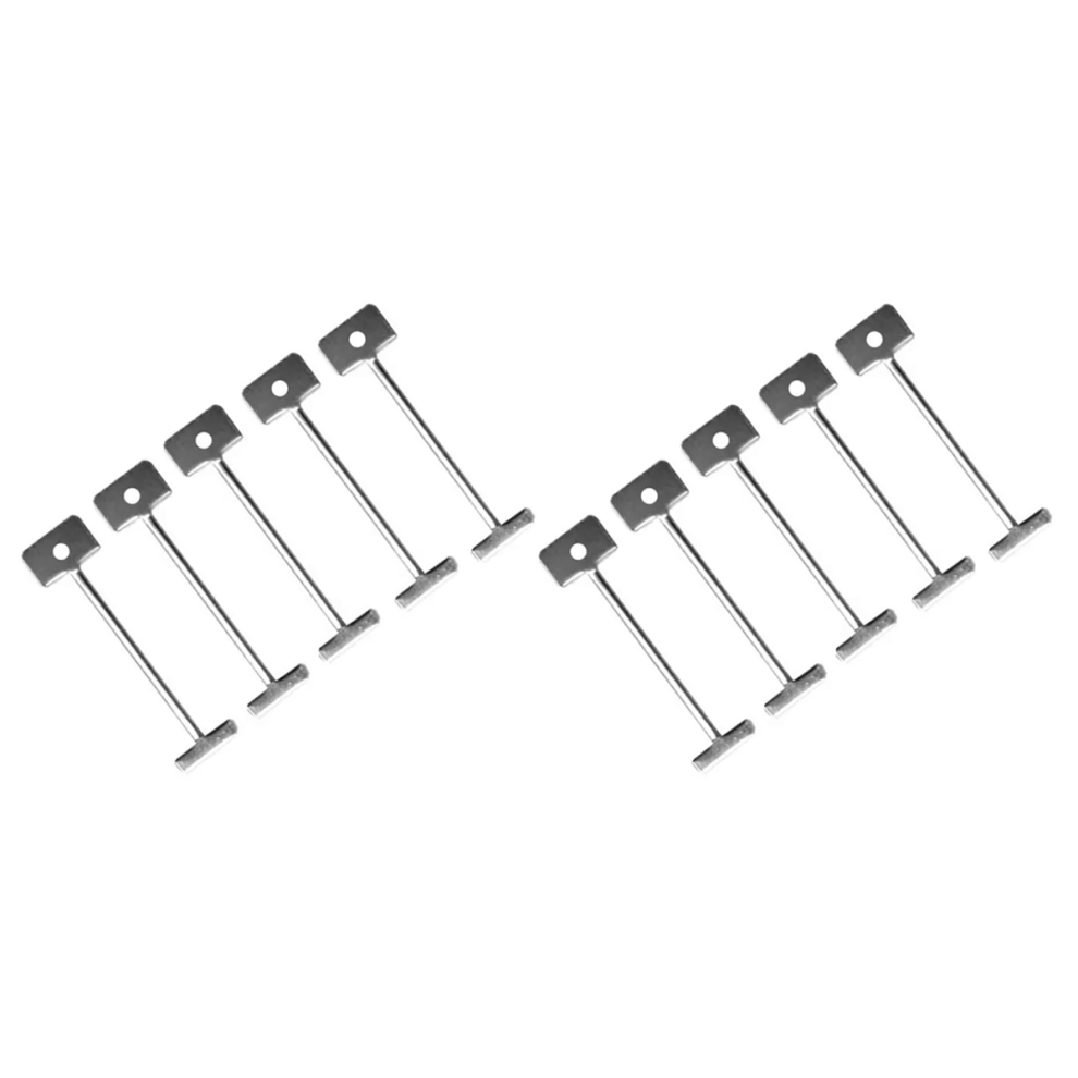 200Pcs Tile Leveling System For Tile Laying Reusable Steel Needles 4712751294916