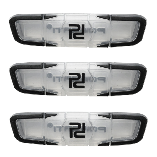 3Pcs Long Tennis Racket Shockproof -Black 1