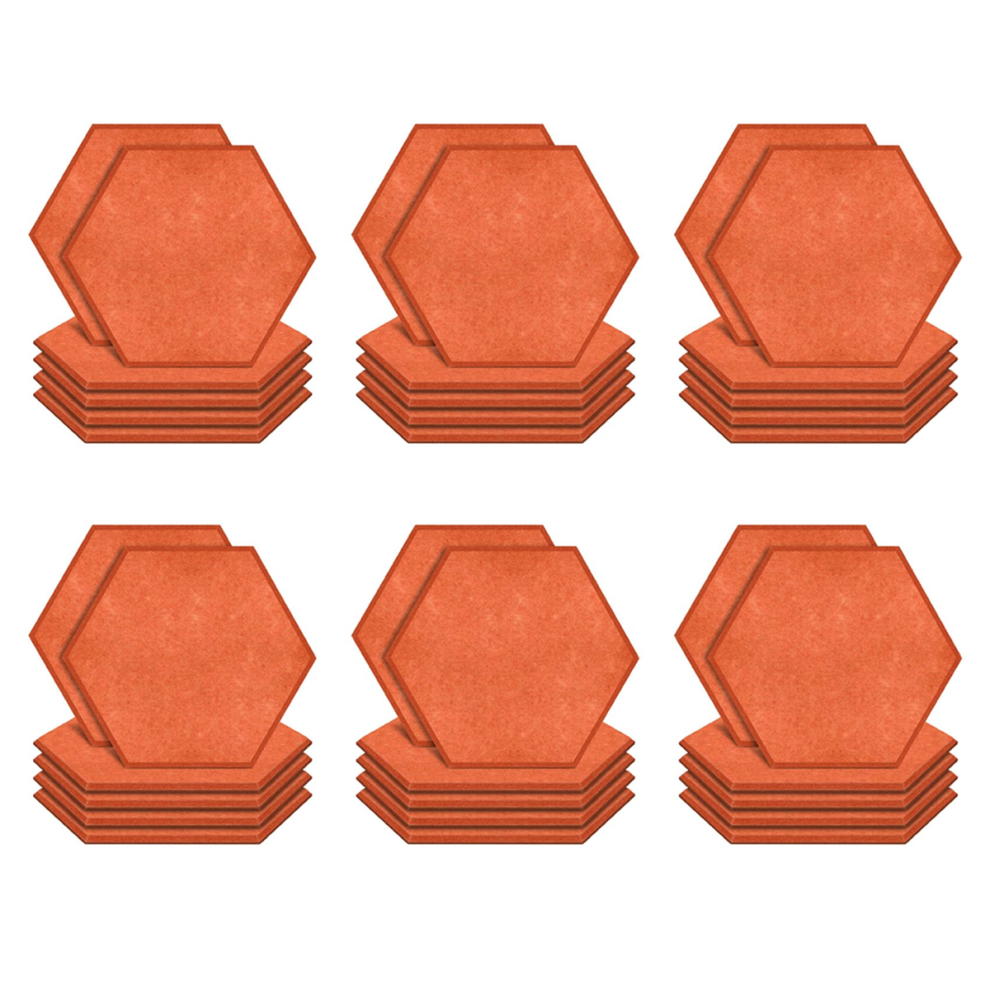 Hexagon Acoustic Panels Sound Proof Padding For Recording Studio 4712751294398