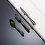Poignee de porte poignee de cuisine a 3 poignees - noir 7