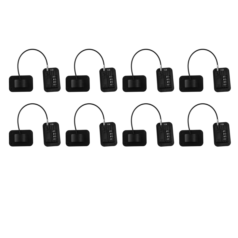 8X Upgraded Password Window Lock Child Safety Lock - Black