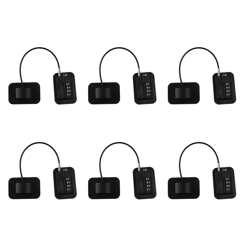 Upgraded Password Child Safety Lock Fridge Door Cabinet Locks - Black