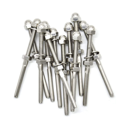 20 Pairs 1/8 inch Cable Railing Kits 30 Degree Washer for Decking 2