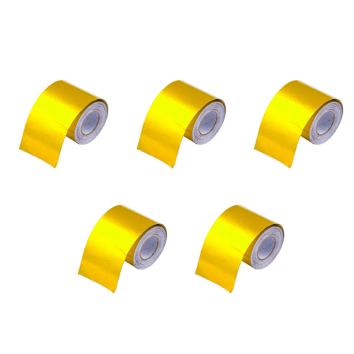 Gold Thermal Tape Air Intake Heat Shield Reflective Barrier Engine