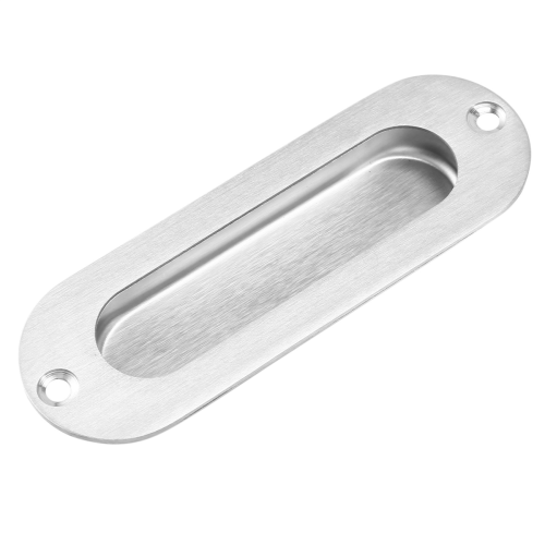 1pcs Rectangular Face Fix Recessed Door Pull Handle Stainless Steel 1