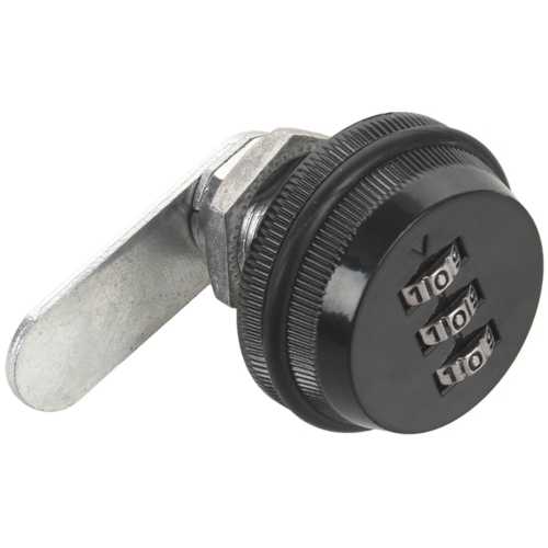 Alloy Code Combination Cam lock Keyless black 2