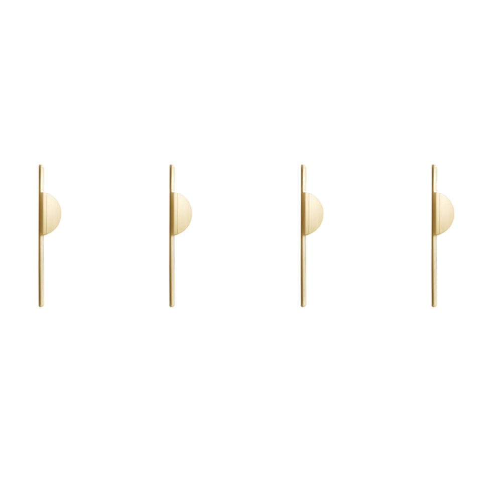 Kitchen Pulls Cabinet Pulls Handle Brushed Brass Wardrobe -Gold Large 4712751298389