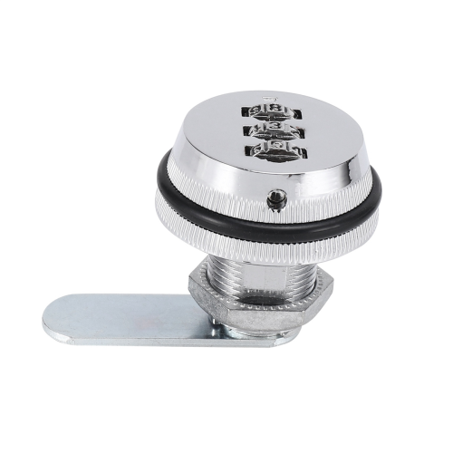 Alloy Code Combination Cam lock Keyless silver 1