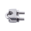 4pcs Stainless Steel Cable Clip Saddle for 5/32 inch 4mm Wire Ropes 5