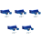 Cylinder Mounted Gas Bracket for Motorhome RV Caravan,Blue 1