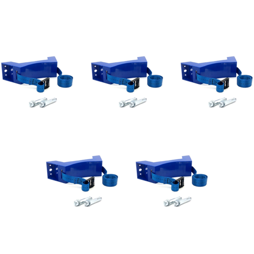 Cylinder Mounted Gas Bracket for Motorhome RV Caravan,Blue