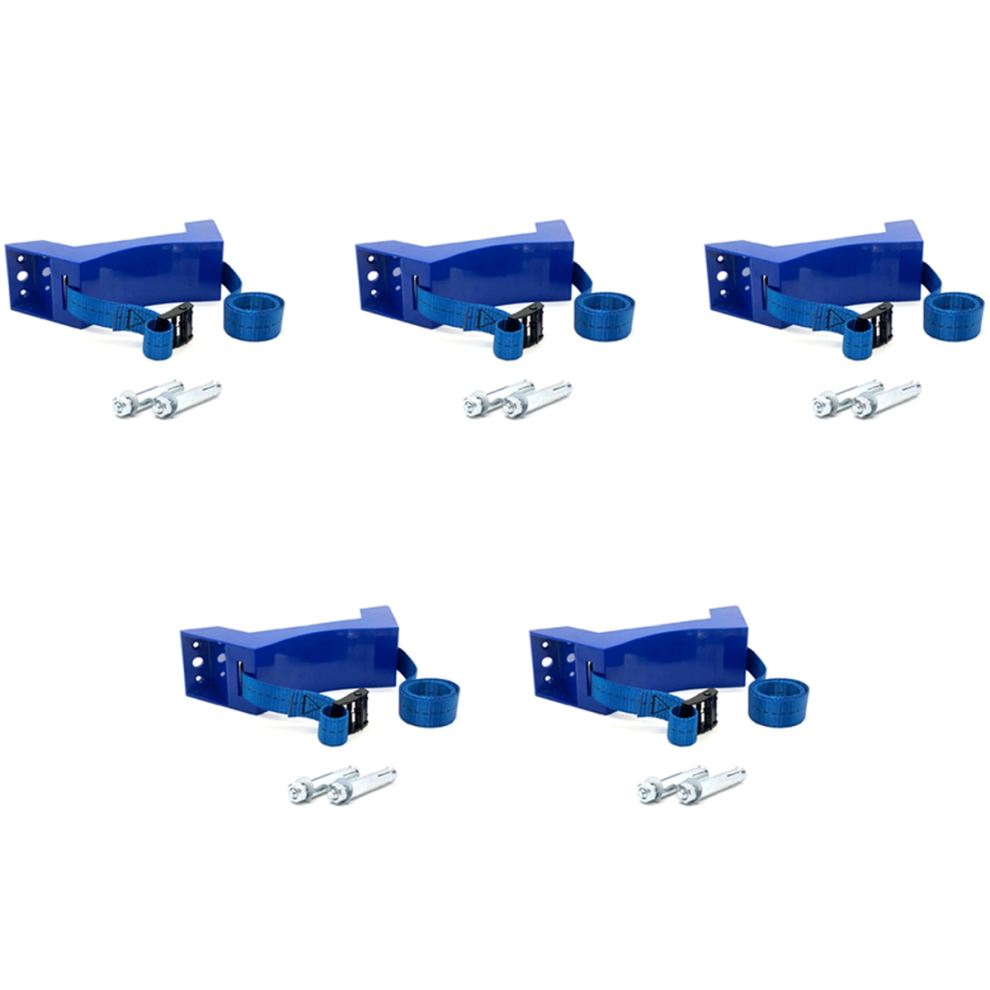 Cylinder Mounted Gas Bracket For Motorhome Rv Caravan, Blue 4712751231201