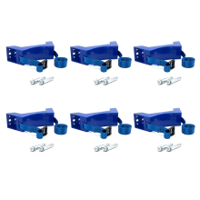 Cylinder Mounted Gas Bracket for Motorhome RV Caravan,Blue