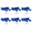 Cylinder Mounted Gas Bracket for Motorhome RV Caravan,Blue 1